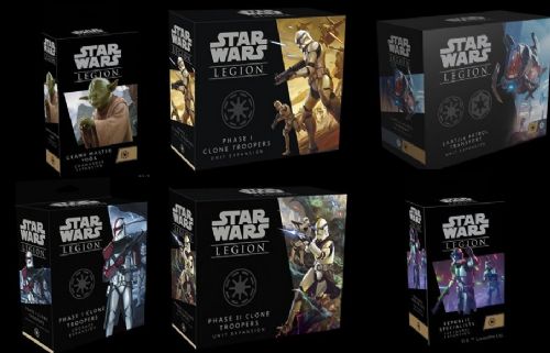 Star Wars Legion Galactic Republic Expansions